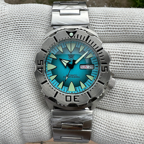 ★BigSale★Steeldive SD1984 NH36 Automatic Monster Men Watch