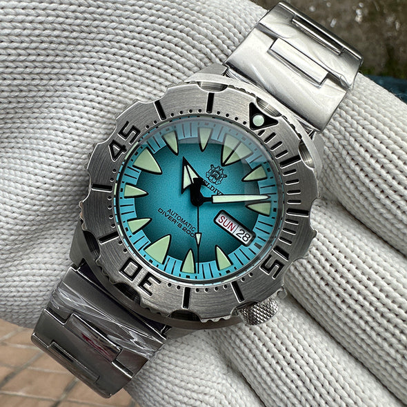 ★BigSale★Steeldive SD1984 NH36 Automatic Monster Men Watch