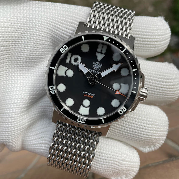 ★BigSale★Steeldive SD1982 Big Size 46.5MM 25000M Diver Watch