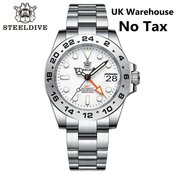 UK Warehouse - Steeldive SD1992 NH34 GMT Automatic Watch