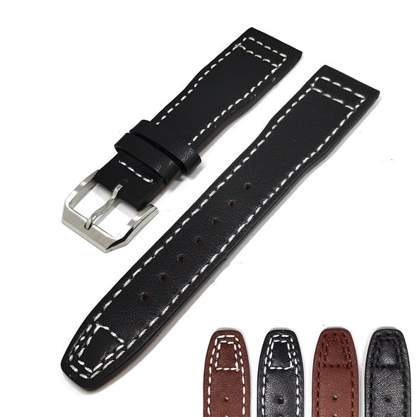 20mm Pilot Leather Watch Strap Watch Band