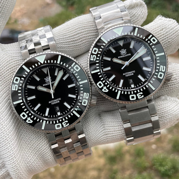 ★BigSale★Steeldive SD1976P Monoblock 48mm Diver Watch