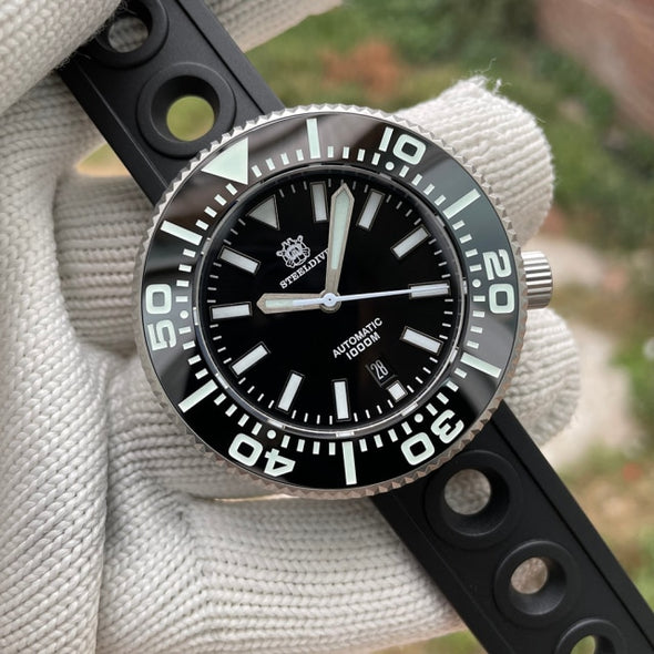 ★BigSale★Steeldive SD1976P Monoblock 48mm Diver Watch