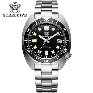 STEELDIVE SD1977 6105/8000 Slim Turtle Diver Watch