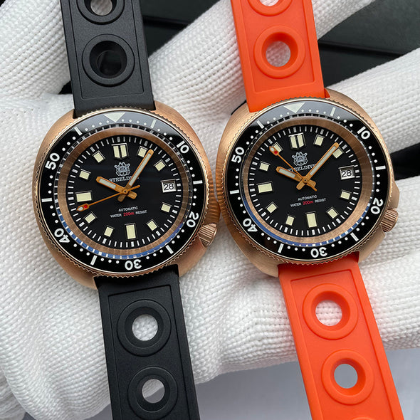 Steeldive SD1970S Bronze 6105 Turtle Diving Watch V2