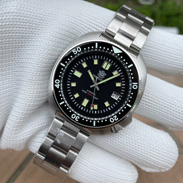 ★BigSale★Steeldive SD1970 6105 Turtle Diver Watch V2