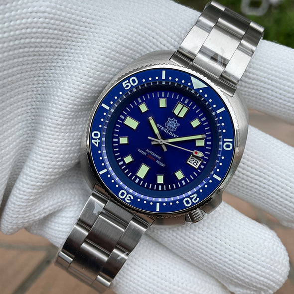 ★BigSale★Steeldive SD1970 6105 Turtle Diver Watch V2