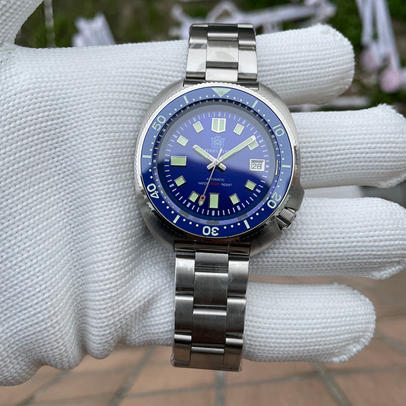 ★BigSale★Steeldive SD1970 6105 Turtle Diver Watch V2