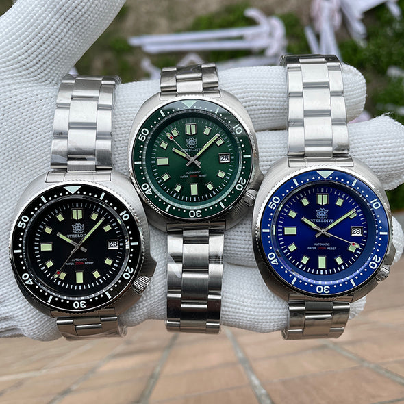 ★BigSale★Steeldive SD1970 6105 Turtle Diver Watch V2