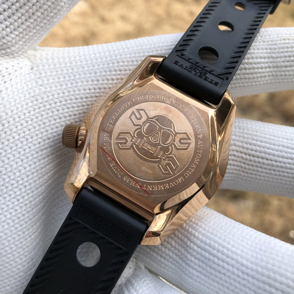 Steeldive SD1968S Bronze MM300 Monobloc Watch