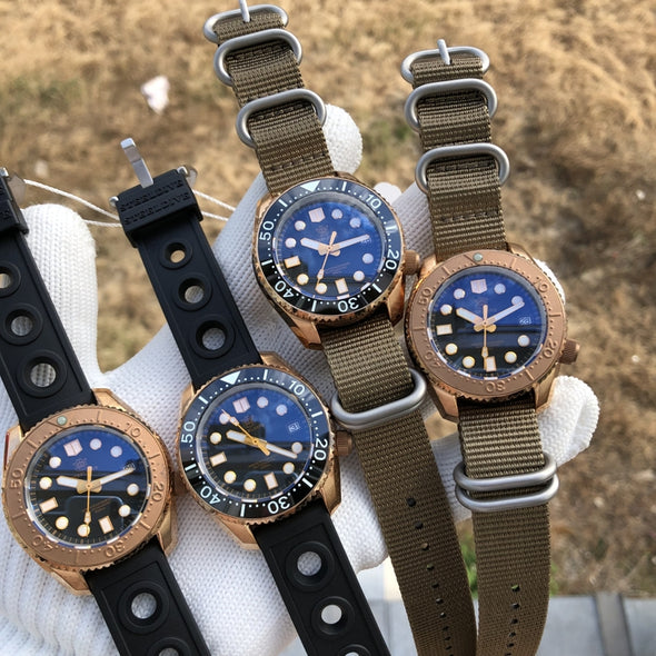 Steeldive SD1968S Bronze MM300 Monobloc Watch