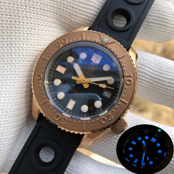 Steeldive SD1968S Bronze MM300 Monobloc Watch