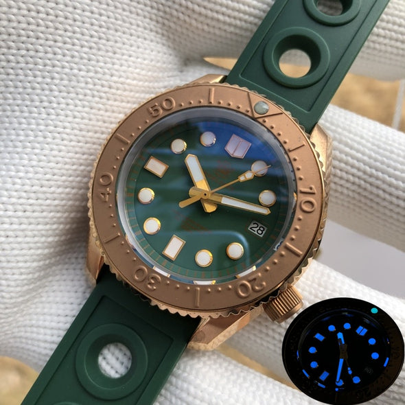 Steeldive SD1968S Bronze MM300 Monobloc Watch