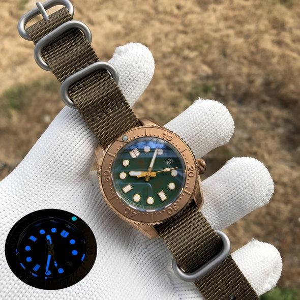 Steeldive SD1968S Bronze MM300 Monobloc Watch