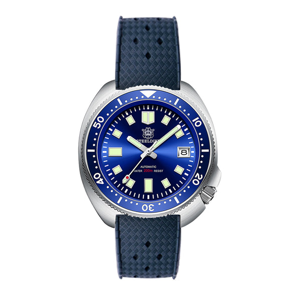 ★BigSale★Steeldive SD1970 6105 Turtle Diver Watch V2