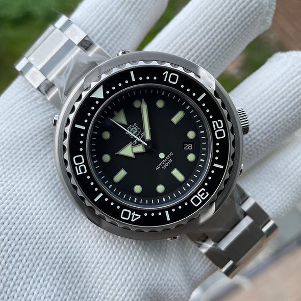 ★BigSale★Steeldive SD1978 Emperor Tuna 1000m Diver Watch