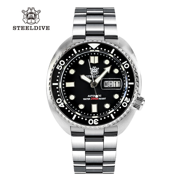 ★BigSale★STEELDIVE SD1972 6309 King Turtle Dive Watch V2